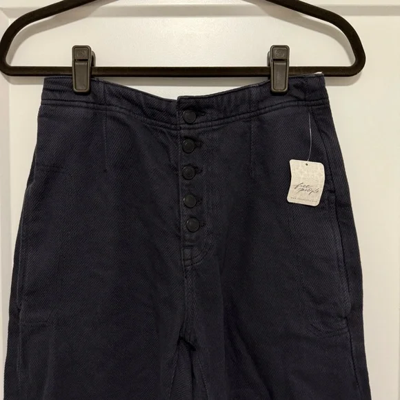 Free People We The Free Osaka Mid Rise Barrel in Washed Black 25 
TAG REMOVED - Picture 5 of 10